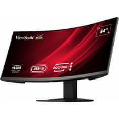 Viewsonic Ultrawide VG3419C Monitor 34inch 3440x1440 VA 120Hz 3.5ms Fekete