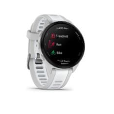 Garmin 010-02863-31 Forerunner 165 Music 43mm Szürke-fehér Okosóra