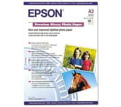 Epson A3,Prémium fényes fotópapír (20 lap)