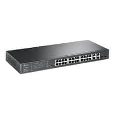 TP-LINK SL2428P Smart Switch, 24x Lan/PoE+, 4x GLan, 2x SFP Combo, 192W, SDN Enabled