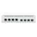 Ubiquiti UISP Switch Plus - 4x 2.5GbE, 4x SFP+, ventilátor nélküli, 4x PoE Out 27V (PoE költségvetés 160 W)