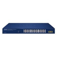 Planet GS-2210-24T2S WEBsmart L2 switch, 24x1Gb, 2x1Gb SFP, QoS