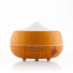 InnovaGoods Aroma Diffuser Humidifier with Multicolour LED Wooden-Effect InnovaGoods 