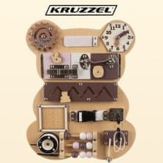 Kruzzel Manipulációs tábla - Kruzzel 22584 maci 