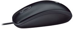 Logitech B110 Silent/Office/Optical/1000 DPI/Wireless USB/Fekete