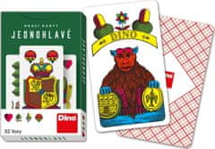 DINO Egyfejű mariachi kártyák