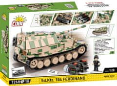 Cobi 2583 II. világháborús Sd. Kfz. 184 Ferdinand, 1:28, 1268 k, 1 f