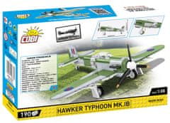 Cobi 5864 II. világháborús Hawker Typhoon Mk. IB, 1:48, 190 LE