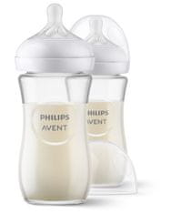 Philips Avent Natural Response üvegpalack 240 ml, 1m+, 2 db