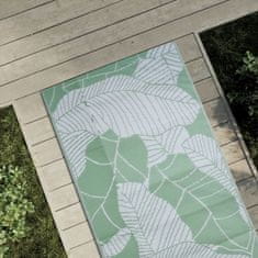 Vidaxl zöld polipropilén kültéri szőnyeg 80 x 150 cm 368581