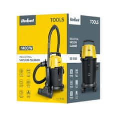 Rebel TOOLS 1400 W-os HEPA 15 literes ipari porszívó nedvesen és szárazon