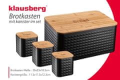 KLAUSBERG KLAUSBERG KENYÉRDOBOZ TARTÁLY KÉSZLET KB-7482