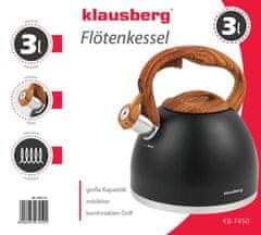 KLAUSBERG KLAUSBERG VÍZFORRALÓ SÍPOLÓVAL 3L KB-7450