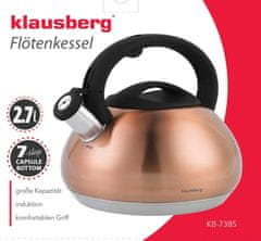 KLAUSBERG KLAUSBERG VÍZFORRALÓ SÍP 2.7L KB-7385 RÉZBŐL