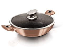 Berlingerhaus GRANIT WOK 30cm BERLINGER HAUS BH-7100 ROSE GOLD