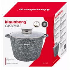 KLAUSBERG márványozott edény 6.2L 24cm KLAUSBERG KB-7525 KB-7525