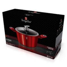 Berlingerhaus BERLINGER HAUS RED METALLIC LINE 28cm GRANITE COOK BH-1258