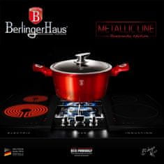 Berlingerhaus BERLINGER HAUS RED METALLIC LINE 28cm GRANITE COOK BH-1258