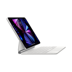 Apple Magic Keyboard iPad Pro 11" (4. gen) billentyűzet magyar fehér (MJQJ3MG/A) (MJQJ3MG/A)