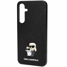 TKG Telefontok Samsung Galaxy A35 5G - Karl Lagerfeld - Karl & Choupette - hátlap tok, fekete