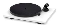 Pro-Ject Pro-Ject E1 BT + OM5e Gramofon Plug &amp; Play Hi-Fi, Bluetooth, biały