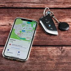 Albrecht Smart Tracker, AirTag fekete iOS 