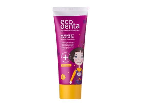 Ecodenta Ecodenta - Super+Natural Oral Care Raspberry - For Kids, 75 ml