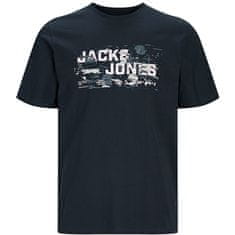 Jack&Jones Férfi póló JCOOUTDOOR Regular Fit 12262560 Navy Blazer (Méret XXL)