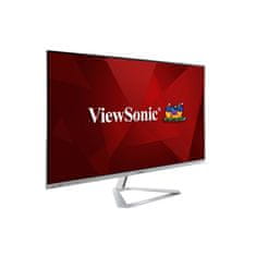 Viewsonic VX3276-4K-MHD Monitor 31.5inch 3840x2160 VA 75Hz 4ms Ezüst