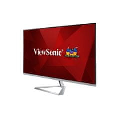 Viewsonic VX3276-4K-MHD Monitor 31.5inch 3840x2160 VA 75Hz 4ms Ezüst