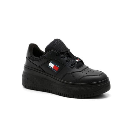 Tommy Hilfiger Cipők fekete Retro Basket Ess