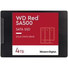 Western Digital WDS400T1R0A Red SA500 Nas 4096GB 2,5 inch SSD meghajtó