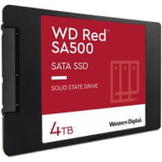 Western Digital WDS400T1R0A Red SA500 Nas 4096GB 2,5 inch SSD meghajtó