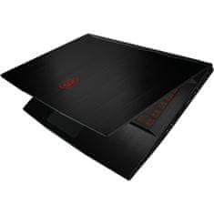 MSI Thin Gf63 9S7-16R821-649 Laptop 15.6" 1920x1080 IPS Intel Core i5 12450H 512GB SSD 8GB DDR4 NVIDIA GeForce RTX 3050 Fekete