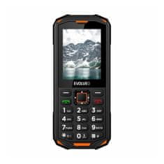 Evolveo SGM SGP-X5 Dual SIM Fekete - Narancssárga Hagyományos telefon