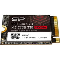 Silicon Power SP02KGBP44UD9007 UD90 2048GB PCIe NVMe M.2 2230 SSD meghajtó