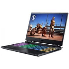 Acer Nitro 5 NH.QM0EU.00G Laptop 15.6" 1920x1080 IPS Intel Core i7 12650H 1024GB SSD 16GB DDR5 NVIDIA GeForce RTX 4060 Fekete