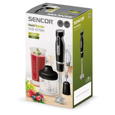 SENCOR Botmixer, 800W, 2 sebességfokozat, 700ml keverőpohár, fekete (SHB4379BK)