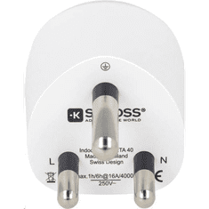 Skross Europe to RSA utazó adapter (1.500201-E)