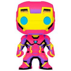 Funko POP figura Marvel Iron Man Black Light Exkluzív 