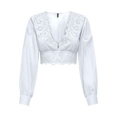 ONLY Női felső ONLLOU Regular Fit 15313170 Bright White (Méret S)