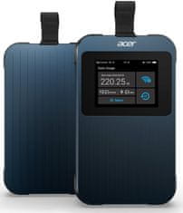 Acer Connect Enduro M3, 5G&LTE kettős csatlakoztathatóságú mobil WiFi router, Mediatek Octa Core Cortex A78/A55 2.4GHz