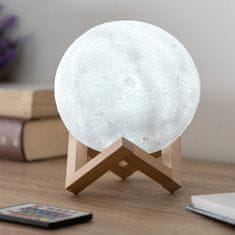 InnovaGoods Rechargeable LED Moon Lamp Moondy InnovaGoods 