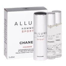 Chanel Chanel - Allure Homme Sport Cologne EDC ( 3 x 20 ml ) 60ml 