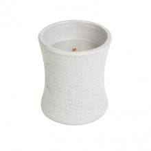 Woodwick WoodWick - Wood Smoke Ceramic Vase (Smoke & Wood) - Scented Candle 