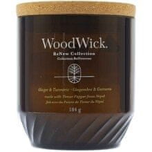 Woodwick WoodWick - ReNew Ginger & Turmeric Candle ( zázvor a kurkuma ) - Vonná svíčka 368.0g 