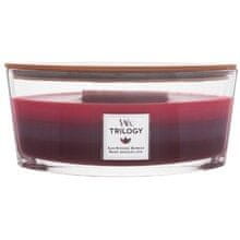 Woodwick WoodWick - Sun Ripened Berries Trilogy Ship (berry ripening in the sun) - Scented candle 453.6g 