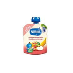 Nestlé Nestle Nestlé Bolsita Manzana, Plátano y Fresa 8m 90g 