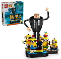 LEGO Gru 4. 75582 Kocka Gru és minyonok