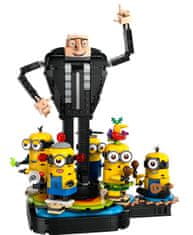 LEGO Gru 4. 75582 Kocka Gru és minyonok